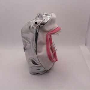 🍀 3/$15 - Small Animal or Cat Pink and Silver Shark Fin Hat